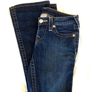 TRUE RELIGION SKINNY BOOT CUT JEANS